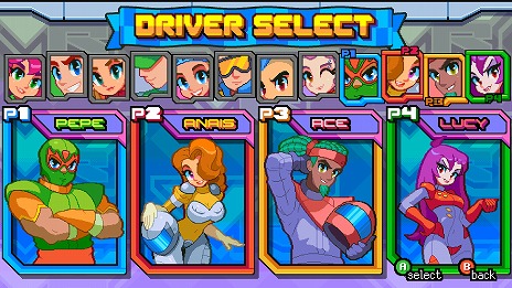 画像ギャラリー No.018のサムネイル画像 / 2.5Dレースゲーム「Victory Heat Rally」Switch版をリリース。往年の2Dレースゲームのスピード感と3Dのコーナリングを融合
