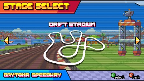 画像ギャラリー No.028のサムネイル画像 / 2.5Dレースゲーム「Victory Heat Rally」Switch版をリリース。往年の2Dレースゲームのスピード感と3Dのコーナリングを融合