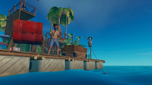 画像ギャラリー No.002のサムネイル画像 / 「Raft」，PS5/Xbox Series X|S版を本日リリース。イカダを改築しながら世界を漂流するサバイバルゲーム