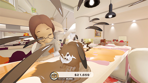 画像ギャラリー No.005のサムネイル画像 / どろんこワンちゃん大暴れアクション「DORONKO WANKO」，Nintendo Switch版を2025年春に配信。新たな犬種で部屋を汚しまくれ
