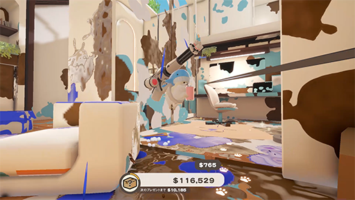 画像ギャラリー No.007のサムネイル画像 / どろんこワンちゃん大暴れアクション「DORONKO WANKO」，Nintendo Switch版を2025年春に配信。新たな犬種で部屋を汚しまくれ
