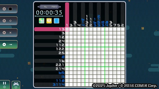 画像ギャラリー No.005のサムネイル画像 / 儒烏風亭らでんさんが監修する新作ドット絵パズル「儒烏風亭らでんがご案内！ピクセルミュージアム」，2025年にリリース予定