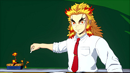 画像ギャラリー No.006のサムネイル画像 / 「鬼滅の刃 ヒノカミ血風譚2」，「キメツ学園・煉獄杏寿郎」「キメツ学園・宇髄天元」を紹介するトレイラーを公開