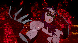 画像ギャラリー No.005のサムネイル画像 / 「鬼滅の刃 ヒノカミ血風譚2」，プレイアブルキャラの鬼殺隊士・不死川玄弥，上弦の鬼・玉壺と憎珀天の紹介映像を公開