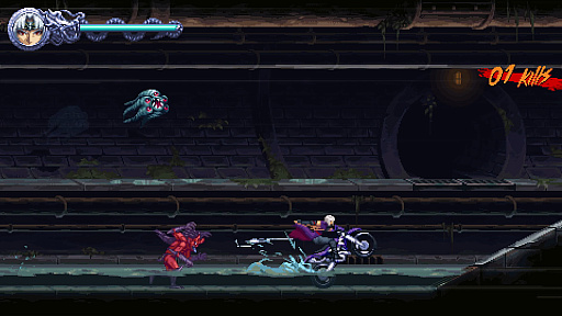 画像ギャラリー No.003のサムネイル画像 / 「NINJA GAIDEN: Ragebound」2人めのプレイアブルキャラ「クモリ」の情報公開。勝つためには手段を選ばない，地蜘蛛一族のくノ一