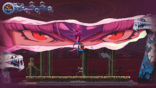 画像ギャラリー No.004のサムネイル画像 / 「NINJA GAIDEN: Ragebound」2人めのプレイアブルキャラ「クモリ」の情報公開。勝つためには手段を選ばない，地蜘蛛一族のくノ一