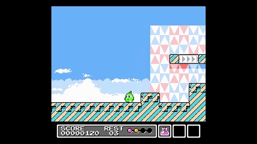画像ギャラリー No.003のサムネイル画像 / サンソフトの高難度物理アクションゲームの続編が登場。「ギミック! 2」，コンシューマ機向けに本日発売