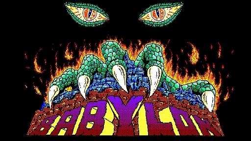 画像ギャラリー No.002のサムネイル画像 / 「EGGコンソール バビロン PC-8801mkIISR」，12月26日配信。体当たりやジャンプを駆使して戦うサイドビューのアクションRPG