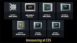 画像ギャラリー No.002のサムネイル画像 / AMDが次世代GPU「Radeon RX 9000」シリーズを発表！ 大容量L3キャッシュ搭載の「Ryzen 9 9950X3D」も2025年第1四半期に投入