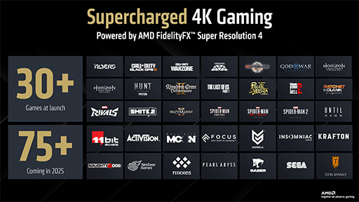 画像ギャラリー No.014のサムネイル画像 / RDNA 4世代初のGPU「Radeon RX 9070」シリーズは3月6日に世界市場で発売。4KゲームではRX 7900 GREより20〜42％も上回る