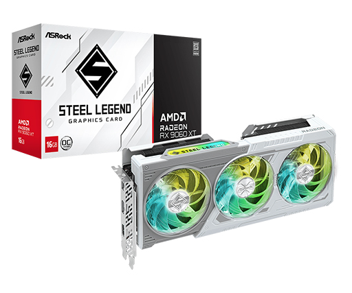 画像ギャラリー No.002のサムネイル画像 / Radeon RX 9060 XT搭載グラフィックスカード計4製品がASRockから発売に。16GBモデルで税込6万円台半ばから