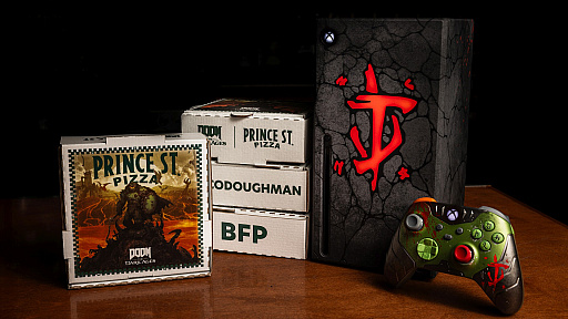 画像ギャラリー No.001のサムネイル画像 / 大胆でカオスな味わい。「DOOM: The Dark Ages」の発売を記念した限定ピザをアメリカのピザチェーンが販売中