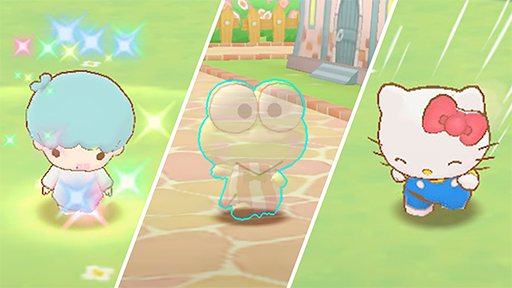 画像ギャラリー No.001のサムネイル画像 / ハローキティたちとおにごっこする「サンリオキャラクターズ ミラクルマッチ マジカルおにごっこ」，Switch向けに3月27日発売