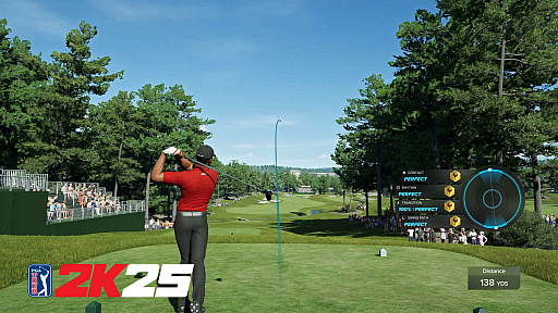 画像ギャラリー No.002のサムネイル画像 / 「ゴルフ PGAツアー 2K25」発売開始。リアリティをさらに向上させるスイングシステム，打ちそこねをなくすショットタイプが登場