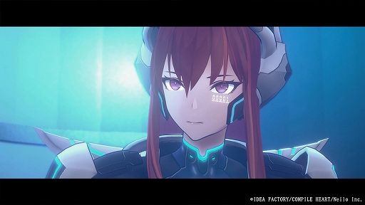 画像ギャラリー No.001のサムネイル画像 / 赤い髪の女性は何者なのか，なぜ機械兵器に攻撃されたのか。コンパイルハート新作タイトルのティザーサイトが公開に