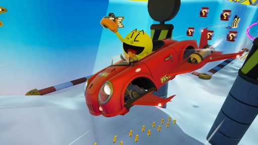 画像ギャラリー No.001のサムネイル画像 / ［プレイレポ］「ソニックレーシング クロスワールド」にパックマン参戦！ 日本が世界に誇る人気ゲームキャラクターがレースで競演