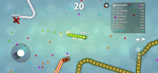 画像ギャラリー No.002のサムネイル画像 / スリリングだけどゆる〜く手軽に楽しめる「Snake.io+」（今日から始めろApple Arcade #26）
