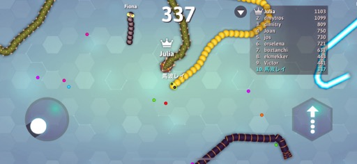 画像ギャラリー No.004のサムネイル画像 / スリリングだけどゆる〜く手軽に楽しめる「Snake.io+」（今日から始めろApple Arcade #26）