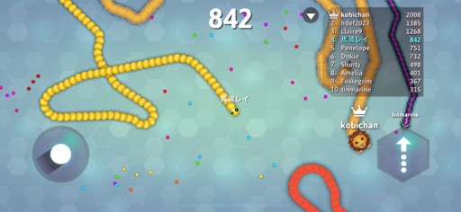 画像ギャラリー No.008のサムネイル画像 / スリリングだけどゆる〜く手軽に楽しめる「Snake.io+」（今日から始めろApple Arcade #26）
