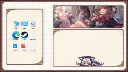 画像ギャラリー No.005のサムネイル画像 / かわいい猫の女の子とデスクトップ上で交流！　コレクション要素も楽しめる「桌面小猫娘」，デモ版をSteamで配信開始