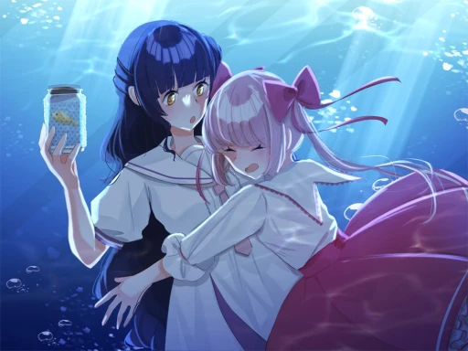 画像ギャラリー No.013のサムネイル画像 / Switch版「アクアリウムは踊らない」のオフィシャルインタビューを掲載。制作者である橙々氏とキャスト陣に，ボイス収録の感想を聞く