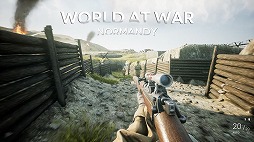 画像ギャラリー No.007のサムネイル画像 / 第二次世界大戦を舞台にしたFPS「ワールド アット ウォー ノルマンディー」Switch向けに配信開始。フォトリアルな戦場を体験できる