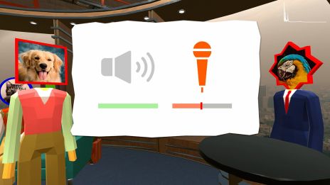 画像ギャラリー No.003のサムネイル画像 / 「声マネキング」の続編的タイトル「逆再生キング」，本日配信開始。USBマイクを使い，さまざまな逆再生の音を声で真似するゲーム