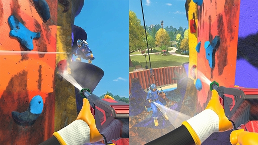 画像ギャラリー No.002のサムネイル画像 / 「PowerWash Simulator 2」，吊り下げ式の昇降機や床用クリーナーなど，新要素が多数登場するゲームプレイトレイラーを公開