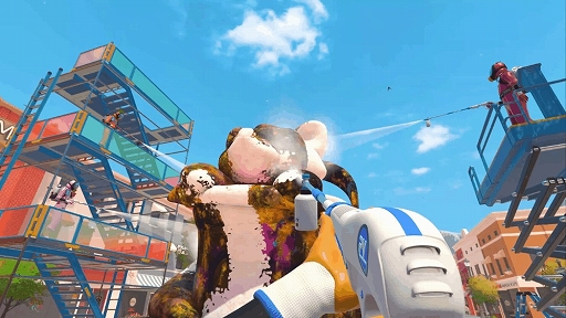 画像ギャラリー No.008のサムネイル画像 / 「PowerWash Simulator 2」，本日発売。高圧洗浄機であらゆるものをピカピカにしよう。拠点をカスタマイズ可能で，ネコもなでられる