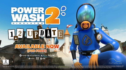 画像ギャラリー No.001のサムネイル画像 / 「PowerWash Simulator 2」,ミニチュアの建物が並ぶステージ“ミニチュアビレッジ”などを追加するアップデート1.2を配信
