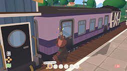 画像ギャラリー No.009のサムネイル画像 / ほんわか列車ライフシム「ロコモト　Locomoto」，Switch版を本日発売。蒸気機関車の車掌となって，動物の乗客たちを世話していこう