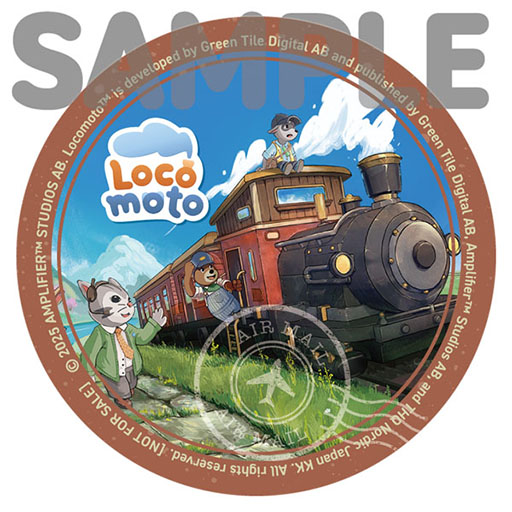 画像ギャラリー No.013のサムネイル画像 / ほんわか列車ライフシム「ロコモト　Locomoto」，Switch版を本日発売。蒸気機関車の車掌となって，動物の乗客たちを世話していこう