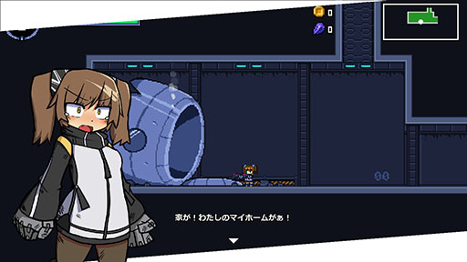 画像ギャラリー No.005のサムネイル画像 / 引きこもりの女・ローリーを操作し，コロニーを縦横無尽に駆け巡る新作メトロイドヴァニア「ローリングスター」，4月1日にSteamでリリース