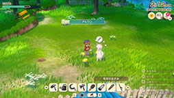 画像ギャラリー No.013のサムネイル画像 / 「牧場物語 Let's！風のグランドバザール」，牧場生活の基本となる作物や動物の育て方に関する情報が公開に
