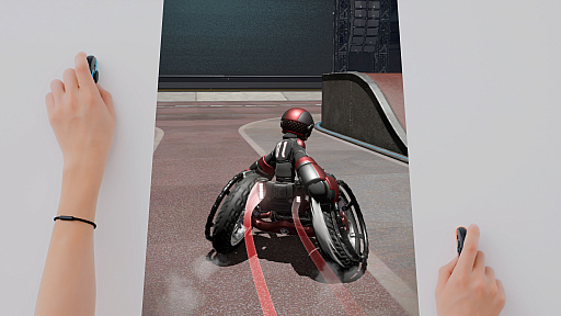 画像ギャラリー No.002のサムネイル画像 / 車椅子バスケ風のスポーツゲーム「Drag x Drive」先行プレイ。両手にマウスで車輪を操作するスタイルが特殊すぎて楽しい［Switch 2先行体験］