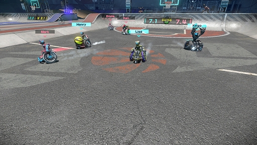 画像ギャラリー No.004のサムネイル画像 / マウス操作で遊ぶSwitch2向けバスケ風スポーツアクション「Drag x Drive」，本日リリース