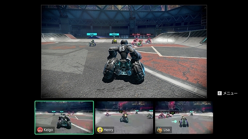 画像ギャラリー No.005のサムネイル画像 / マウス操作で遊ぶSwitch2向けバスケ風スポーツアクション「Drag x Drive」，本日リリース