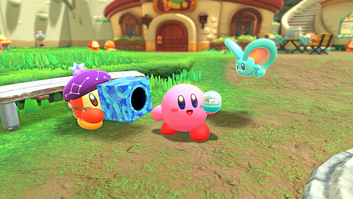 画像ギャラリー No.020のサムネイル画像 / 「星のカービィ ディスカバリー Nintendo Switch 2 Edition ＋ スターリーワールド」，紹介映像を公開。新たなほおばりヘンケイや敵が登場