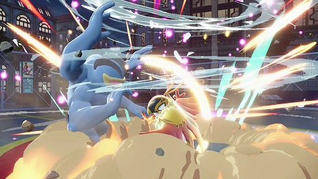 画像ギャラリー No.004のサムネイル画像 / 「Pokémon LEGENDS Z-A」，筋肉が増量した「メガルチャブル」の紹介映像を公開。カイリキーと真っ向から戦う特別映像も公開に