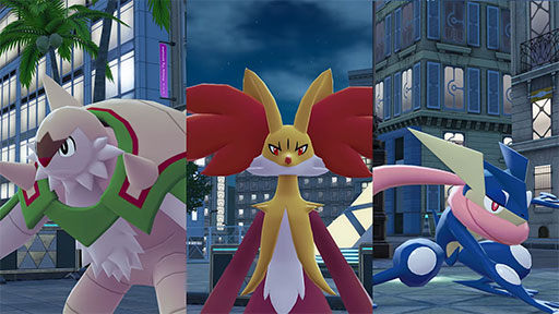 画像ギャラリー No.001のサムネイル画像 / 「Pokémon LEGENDS Z-A」，マフォクシー，ブリガロン，ゲッコウガの“メガシンカ”が公開に。有料DLC「M次元ラッシュ」も新たに発表