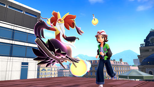 画像ギャラリー No.019のサムネイル画像 / 「Pokémon LEGENDS Z-A」，マフォクシー，ブリガロン，ゲッコウガの“メガシンカ”が公開に。有料DLC「M次元ラッシュ」も新たに発表