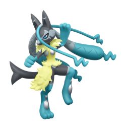 画像ギャラリー No.001のサムネイル画像 / 「Pokémon LEGENDS Z-A M次元ラッシュ」，はどうポケモン「ルカリオ」のメガシンカした姿「メガルカリオZ」の情報を公開