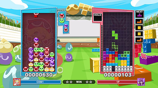 画像ギャラリー No.009のサムネイル画像 / 「ぷよぷよテトリス2S」，Nintendo Switch 2で本日発売。新モード「いっしょにぷよテト」を追加し，おすそわけ通信にも対応