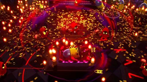 画像ギャラリー No.003のサムネイル画像 / 「Enter the Gungeon 2」，PC/Switch 2向けに2026年リリースを発表。弾丸の形をした無数の敵がガンジョニアの行く手を阻む弾幕シューター