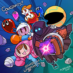 画像ギャラリー No.006のサムネイル画像 / パックマンをテーマとした新作2Dアクション「Shadow Labyrinth」，本日発売。荒廃した惑星で，敵を喰らいながら自らの運命を切り拓け