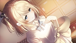 画像ギャラリー No.006のサムネイル画像 / プレイヤーと選択肢が見える主人公が協力して，本来のルートを取り戻す「ハッピールートを終わらせて」，Steamストアページを公開