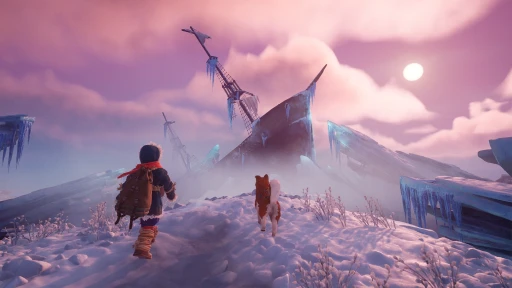 画像ギャラリー No.001のサムネイル画像 / Mooneye Studios新作「IKUMA - The Frozen Compass」をプレイ。北極に残された少年水夫とハスキー犬のサバイバル物語［gamescom］