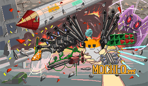 画像ギャラリー No.001のサムネイル画像 / ハムスターによく似た殲滅兵器“もちお”を握りしめて敵を迎撃せよ。終末世界タワーディフェンス×育成ゲーム「MOCHI-O」，1月20日にSteamで発売