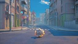 画像ギャラリー No.004のサムネイル画像 / まん丸でかわいい猫を操作して，広大な街でゴルフを楽しむ「キャットゴルフ」，Steamストアページを公開