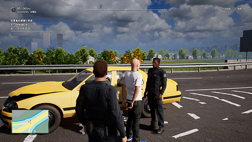画像ギャラリー No.006のサムネイル画像 / 「Police Simulator: Patrol Officers: Gold Edition」，PS5パッケージ版本日発売。犯罪や交通違反を取り締まり，幹線道路でカーチェイスに挑む